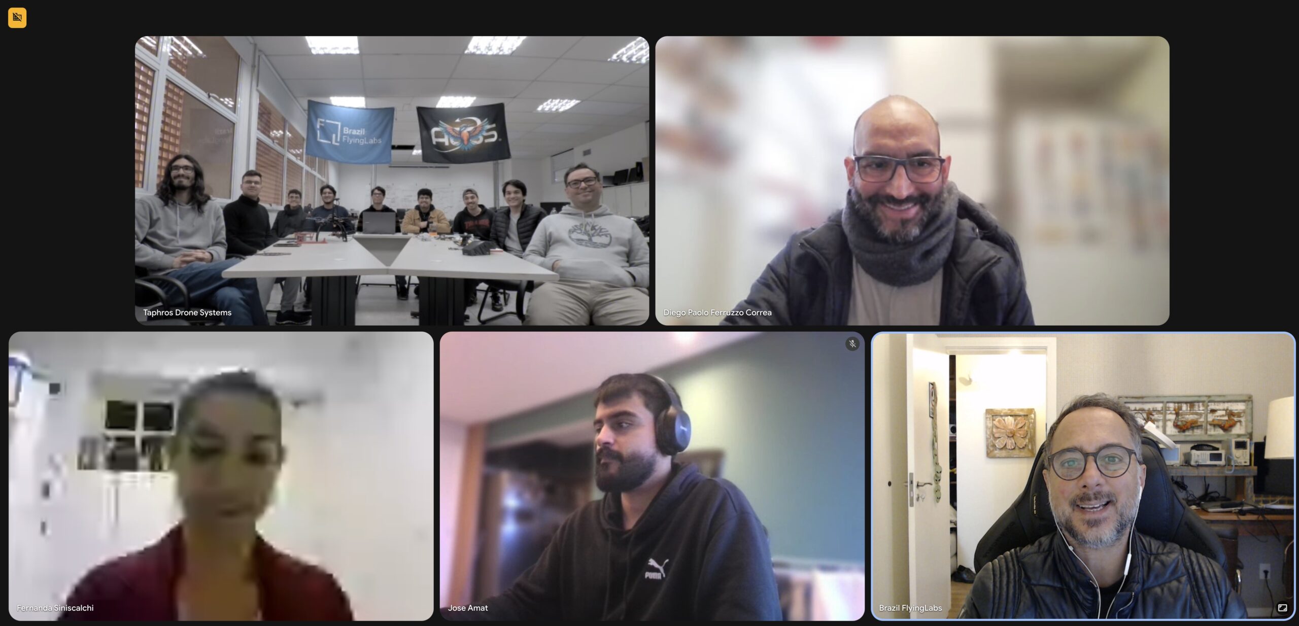 Primeira Reunião da Entidade Estudantil Brazil Flying Labs – UFABC