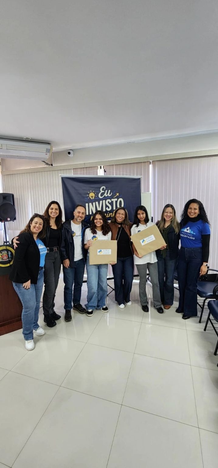 Formatura marca encerramento da 5ª edição do curso de Python com Drones em Jundiaí e Cajamar