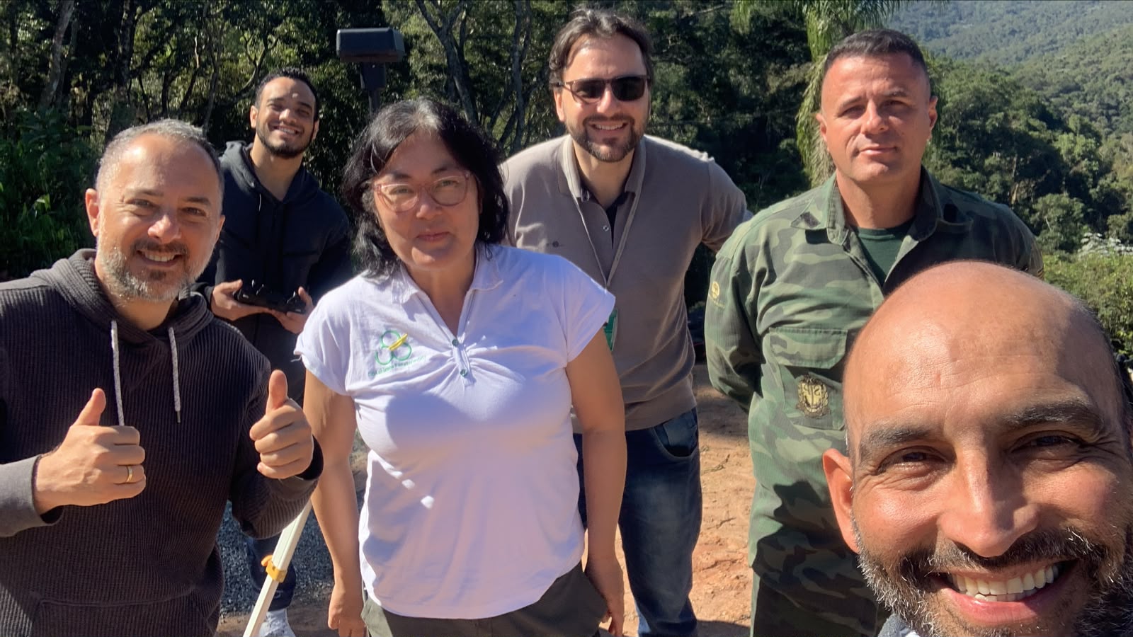 Missão conjunta utiliza drones para apoiar o monitoramento de área protegida em Itaberaba